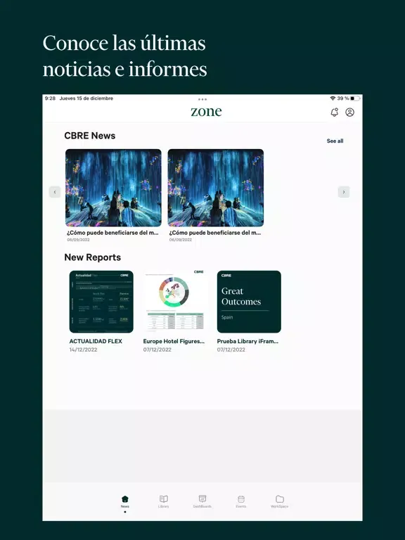 صور CBRE ZONE iPad 