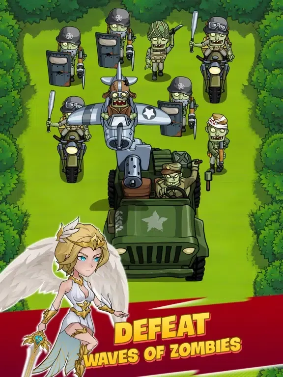 Legend of Hunters: Defense War iPad  स्क्रीनशॉट