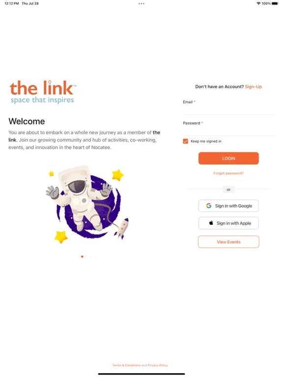 the link zone iPad 应用截图