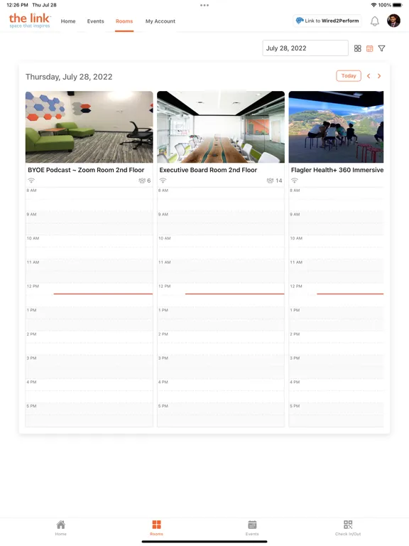 the link zone iPad 应用截图