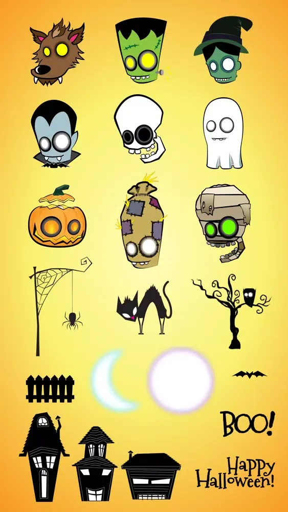 تصاویر Halloween Stickers - 2017