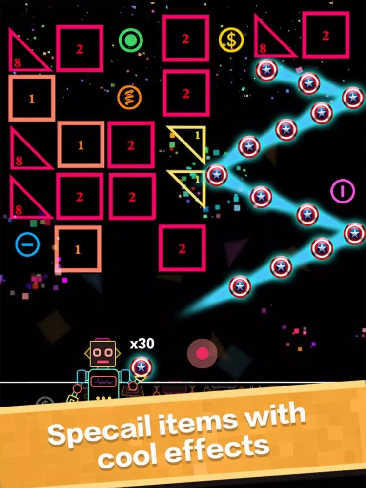 تصاویر BB Balls-Bricks Breaker game iPad 