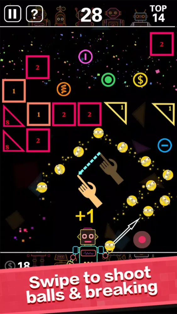 تصاویر BB Balls-Bricks Breaker game