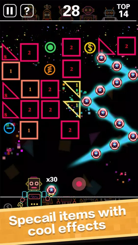 تصاویر BB Balls-Bricks Breaker game