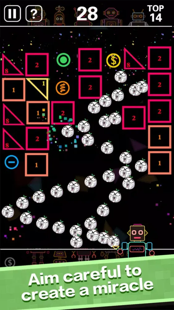 تصاویر BB Balls-Bricks Breaker game
