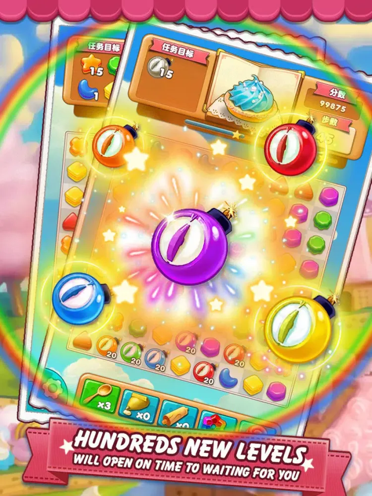صور Candy Smash-Cookie Mania iPad 