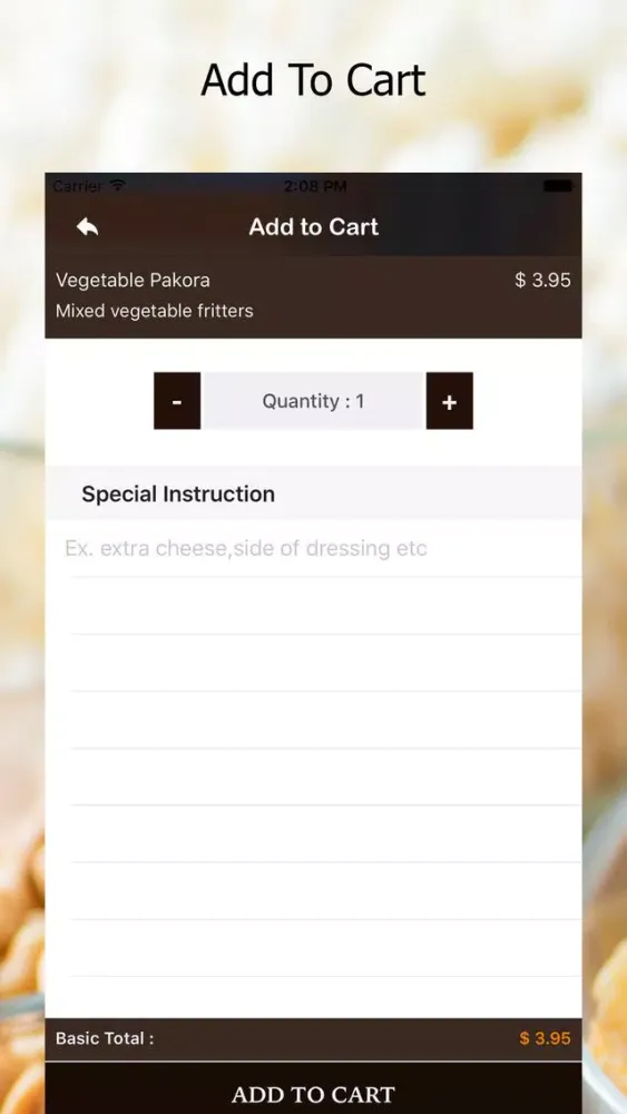 ภาพหน้าจอของ Royal Taj - Order Food Online