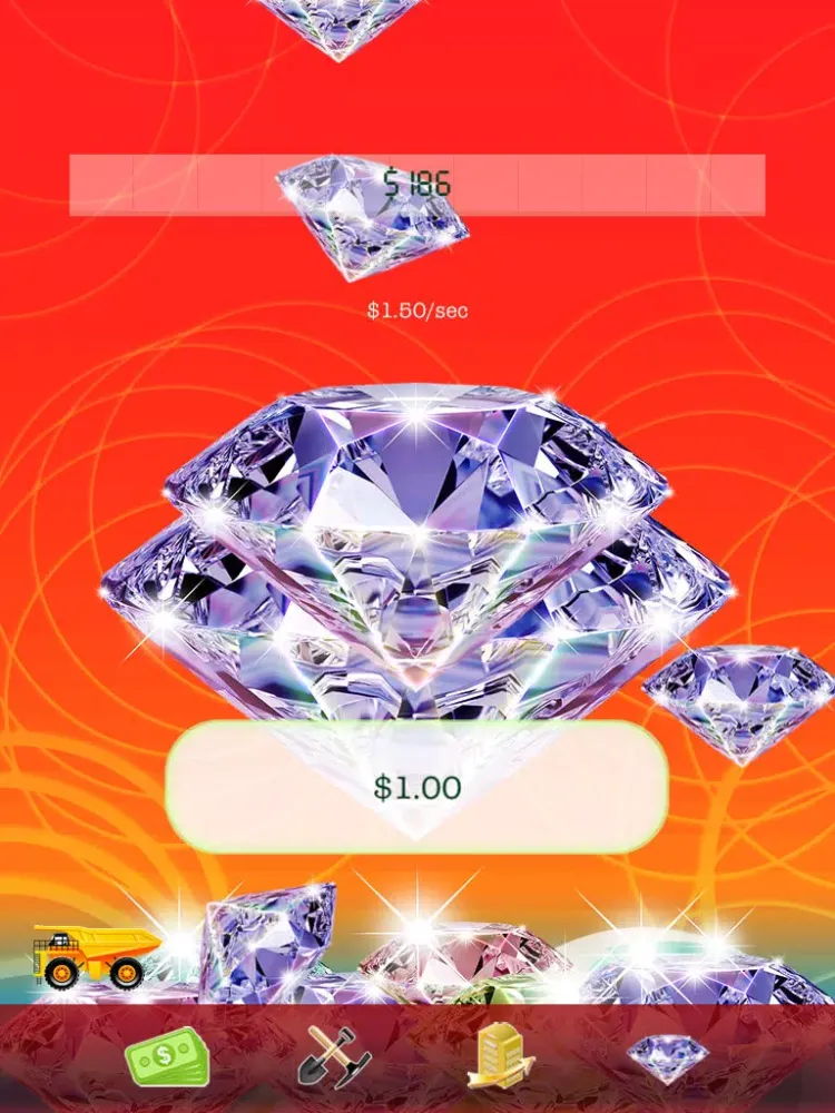 Let It Snow: Diamond Edition - Swipe to Collect Clicker Money Mining Diamonds and Let It Rain iPad  Screenshots