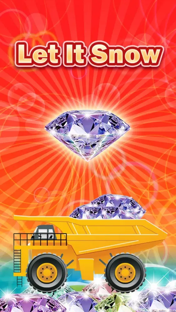 Let It Snow: Diamond Edition - Swipe to Collect Clicker Money Mining Diamonds and Let It Rain Screenshots