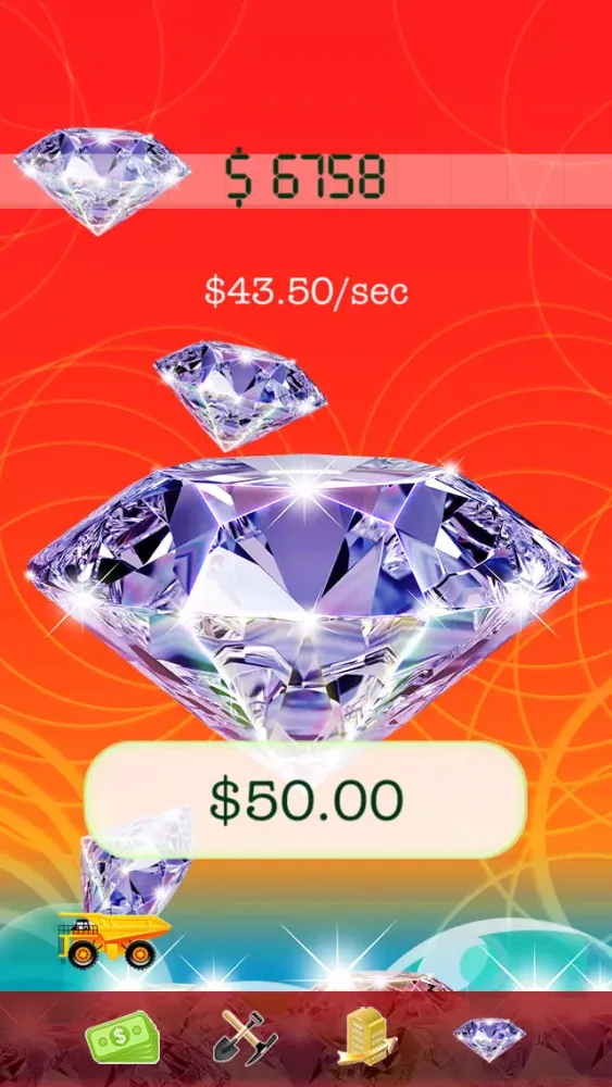 Let It Snow: Diamond Edition - Swipe to Collect Clicker Money Mining Diamonds and Let It Rain Screenshots
