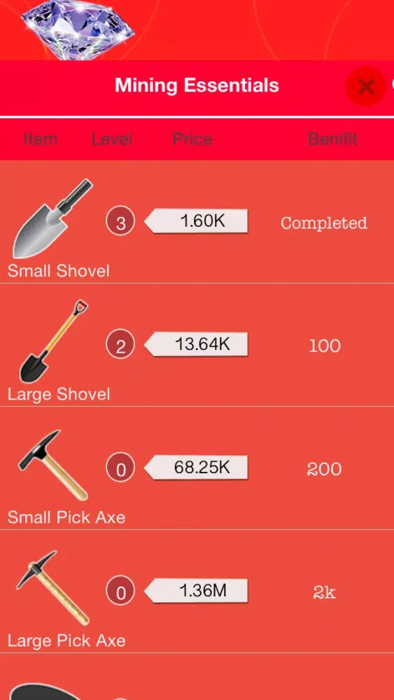 Let It Snow: Diamond Edition - Swipe to Collect Clicker Money Mining Diamonds and Let It Rain Screenshots