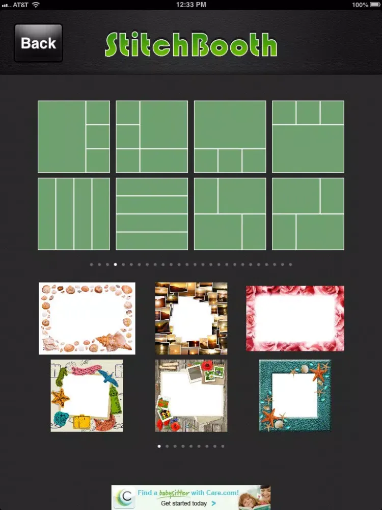 ภาพหน้าจอของ Stitch Booth - Create Photo Collages and Split Pics iPad 