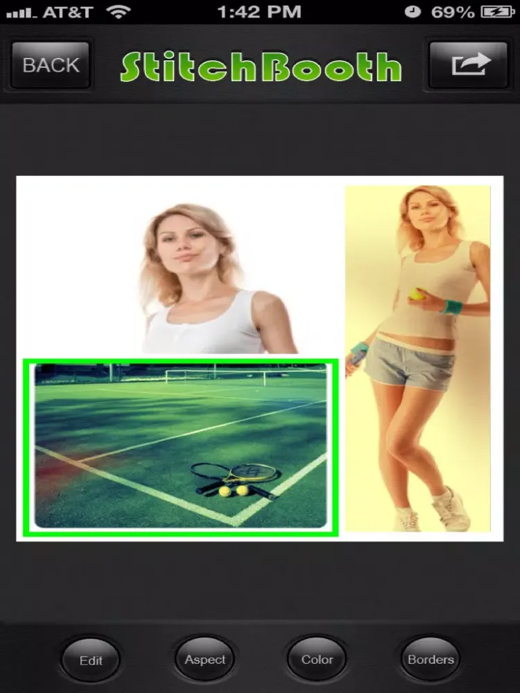 ภาพหน้าจอของ Stitch Booth - Create Photo Collages and Split Pics iPad 