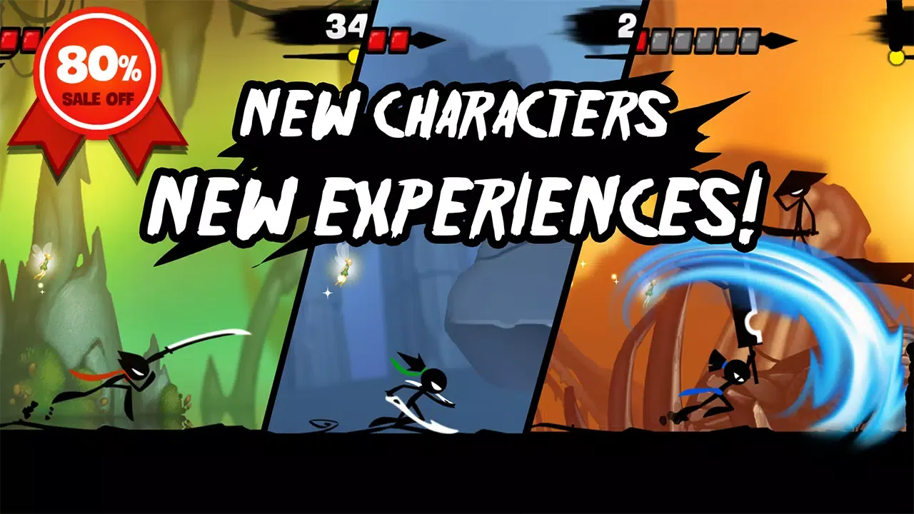 Stickman Revenge 3: League of Heroes Screenshots