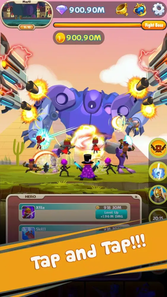 Tap Robo Screenshots