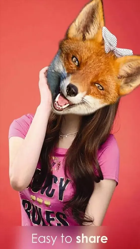 Capturas de pantalla de Animal Face Changer Camera Stickers