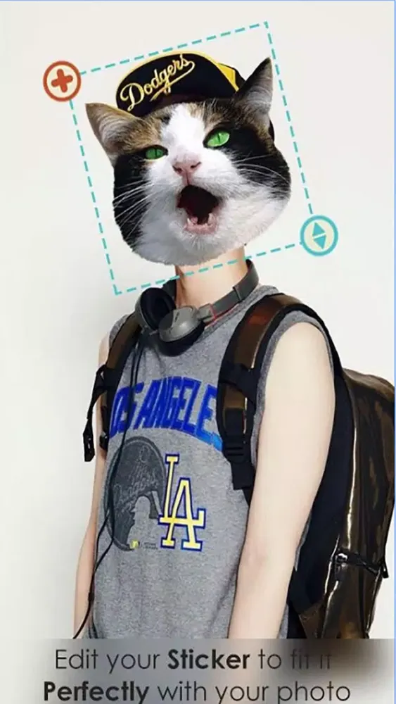Capturas de pantalla de Animal Face Changer Camera Stickers