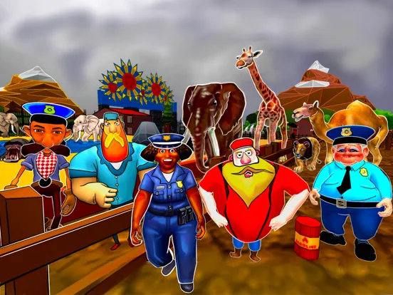 Ảnh chụp màn hình của Zoo Neighbor Rescue iPad 