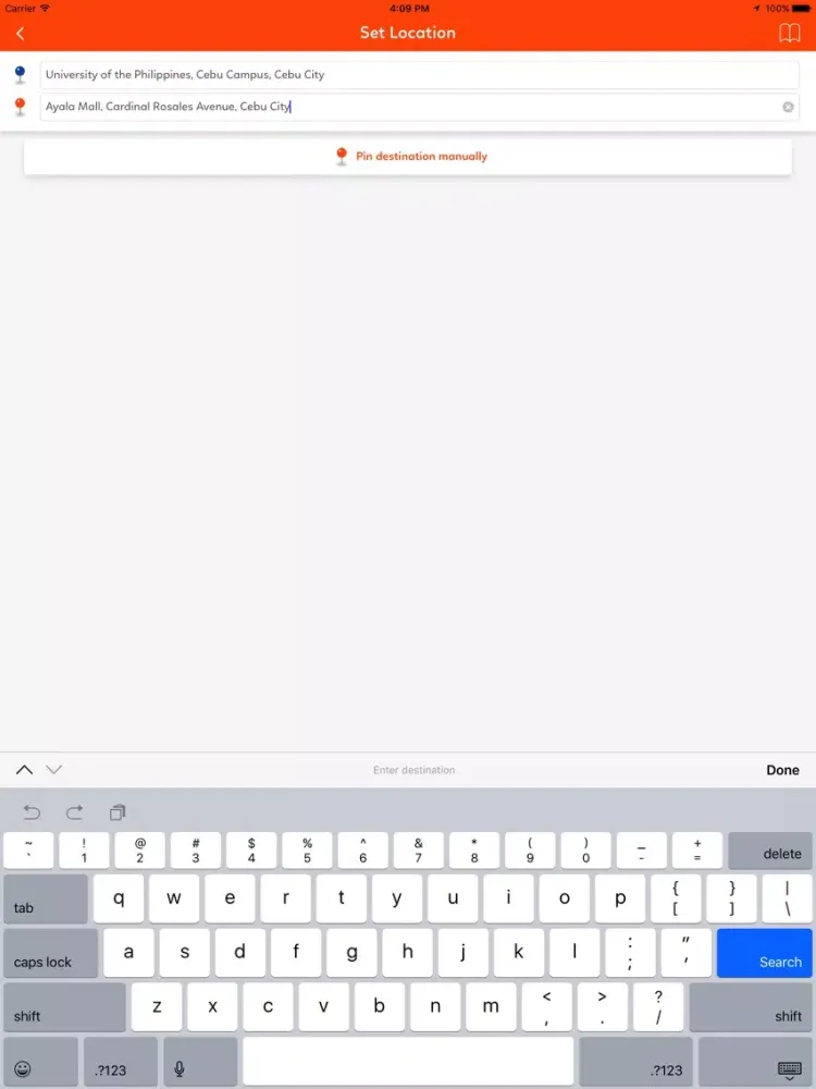 MiCab - Taxi Booking App iPad  سکرین شاٹس