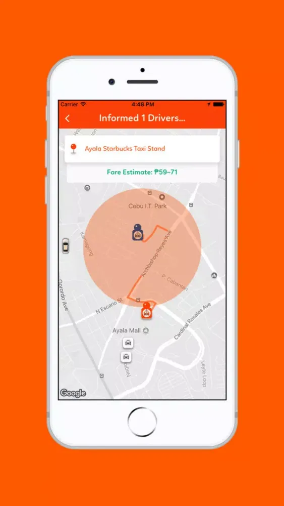 MiCab - Taxi Booking App سکرین شاٹس