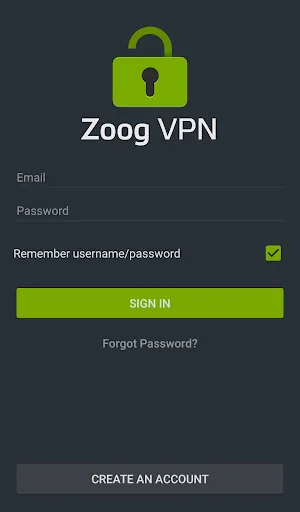Zoog VPN - Secure VPN Proxy स्क्रीनशॉट