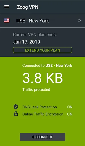 Zoog VPN - Secure VPN Proxy स्क्रीनशॉट