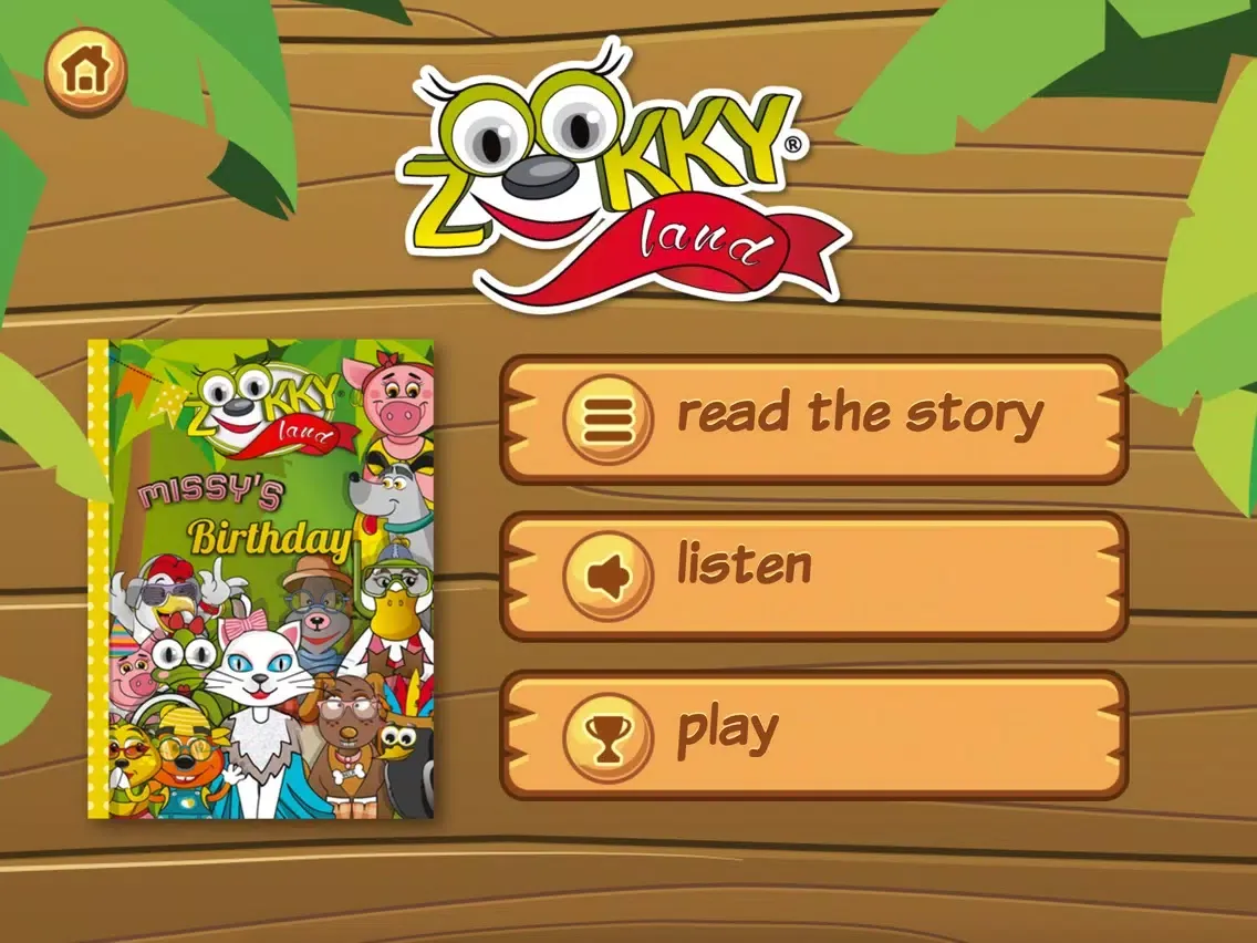 Zookky Land Missy's Birthday iPad  Screenshots