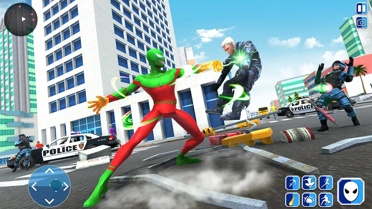 Black Spider Rope Hero Screenshots