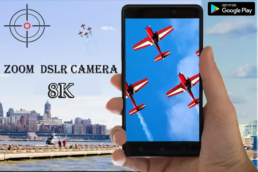 Скриншоты Zoom DSLR Camera 8K