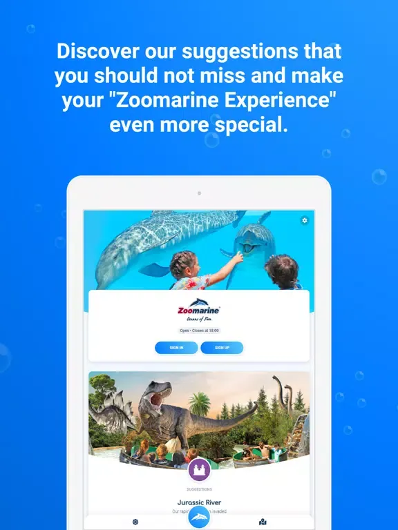 ภาพหน้าจอของ Zoomarine Algarve iPad 