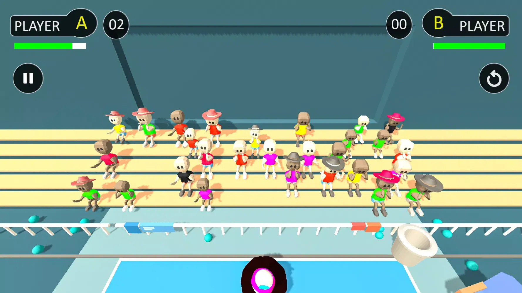 Captures d'écran de Tennis Games 3D Sports Games