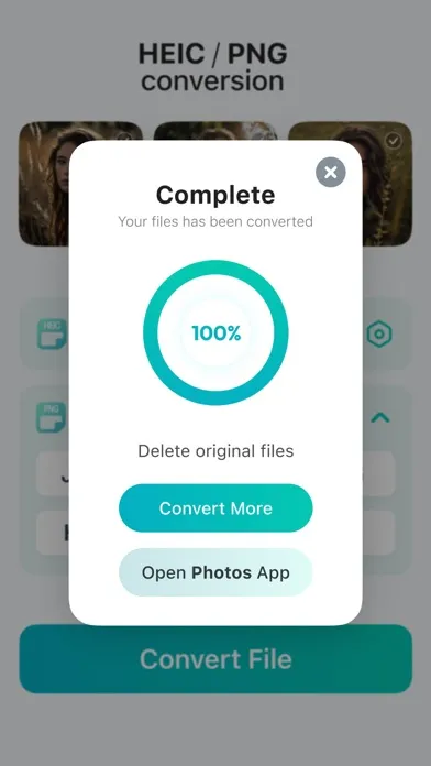 ภาพหน้าจอของ Image Converter JPEG PNG HEIC