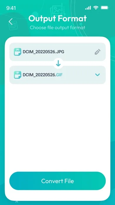 ภาพหน้าจอของ Image Converter JPEG PNG HEIC