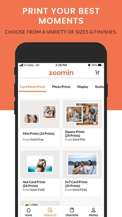Zoomin: Print Photos Ekran Görüntüleri