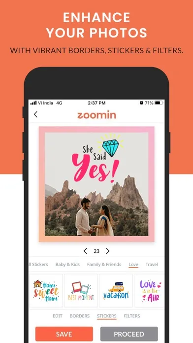 Zoomin: Print Photos Ekran Görüntüleri