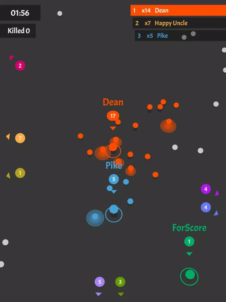 Captures d'écran de Greedy Balls iPad 