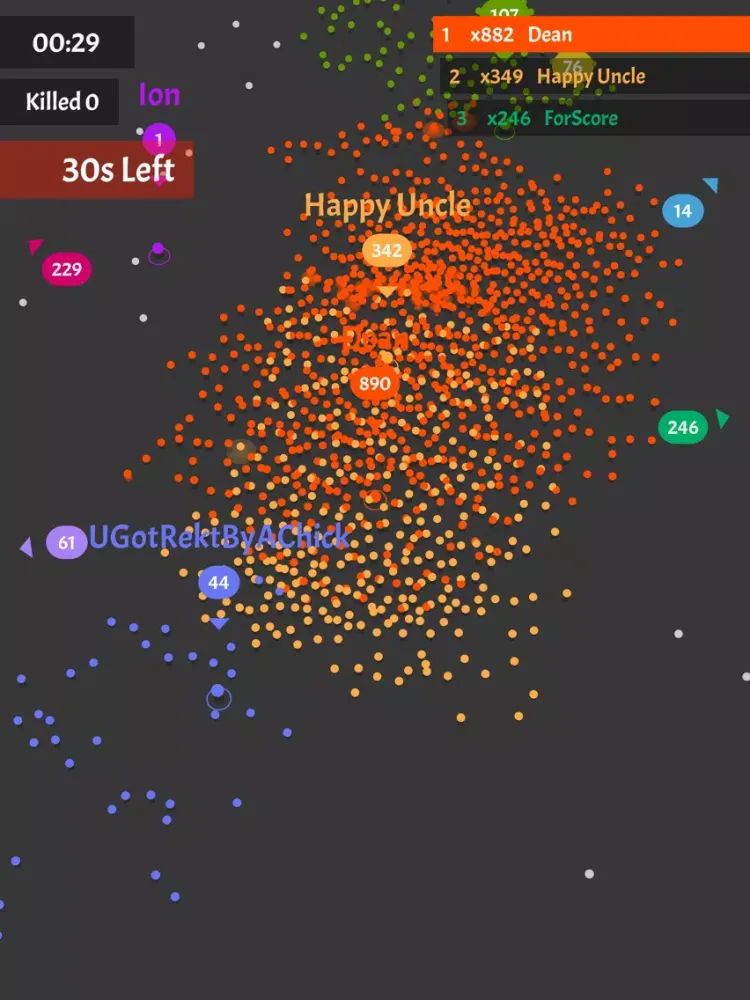 Captures d'écran de Greedy Balls iPad 