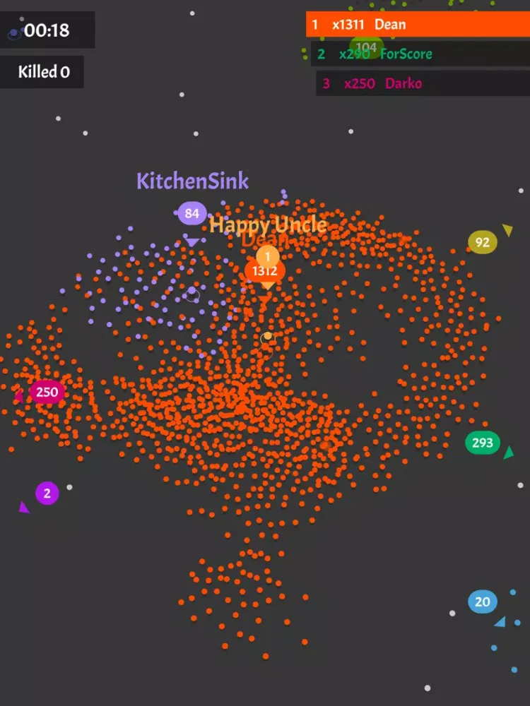 Captures d'écran de Greedy Balls iPad 