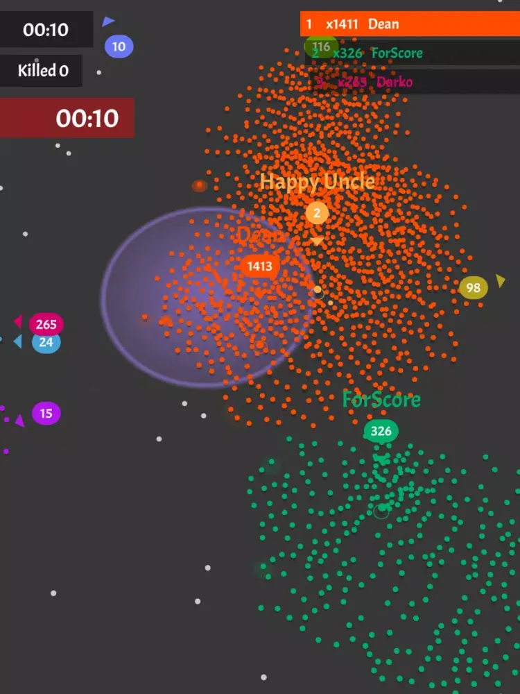 Captures d'écran de Greedy Balls iPad 