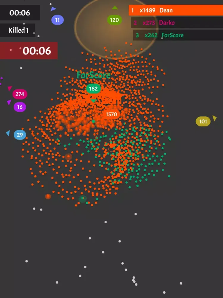 Captures d'écran de Greedy Balls iPad 