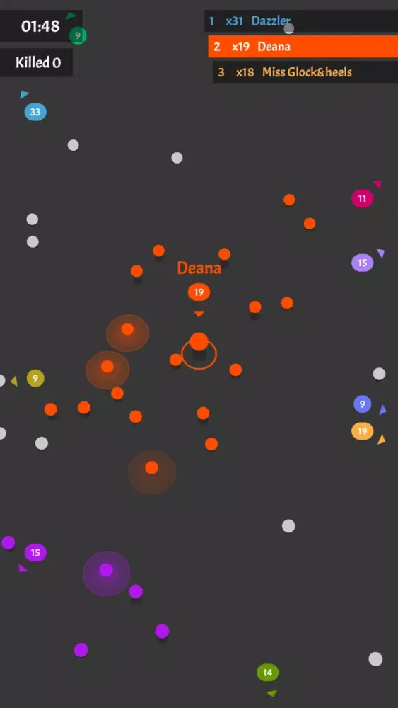 Captures d'écran de Greedy Balls