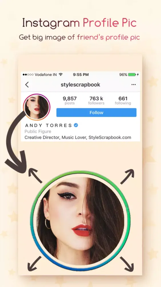 Zoom Your Profile Picture Screenshots