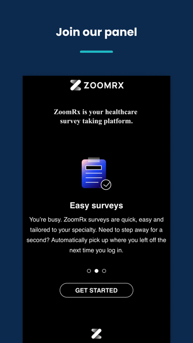 ภาพหน้าจอของ ZoomRx