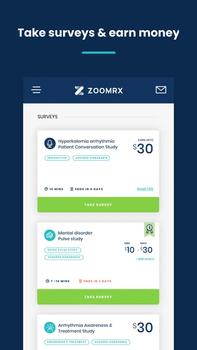 ZoomRx スクリーンショット