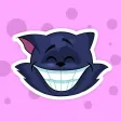 Cute Black Cat Sticker Pack!