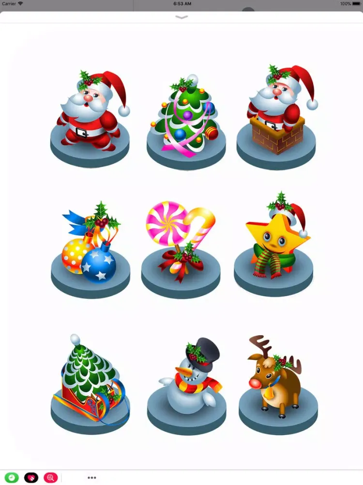 Captures d'écran de Isometric Christmas iPad 