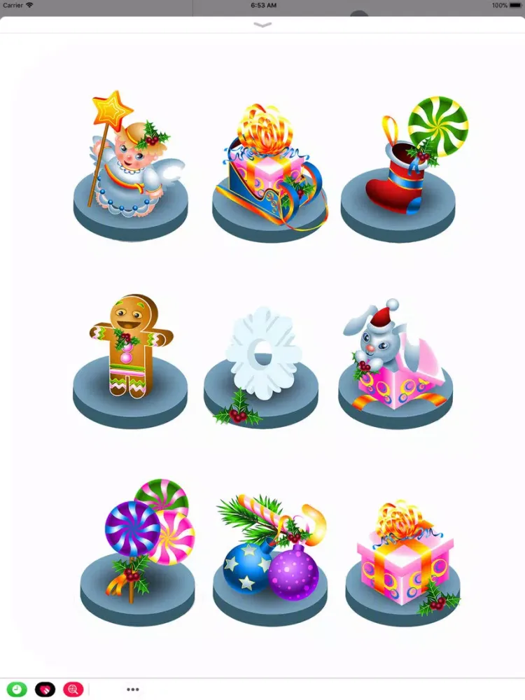 Captures d'écran de Isometric Christmas iPad 