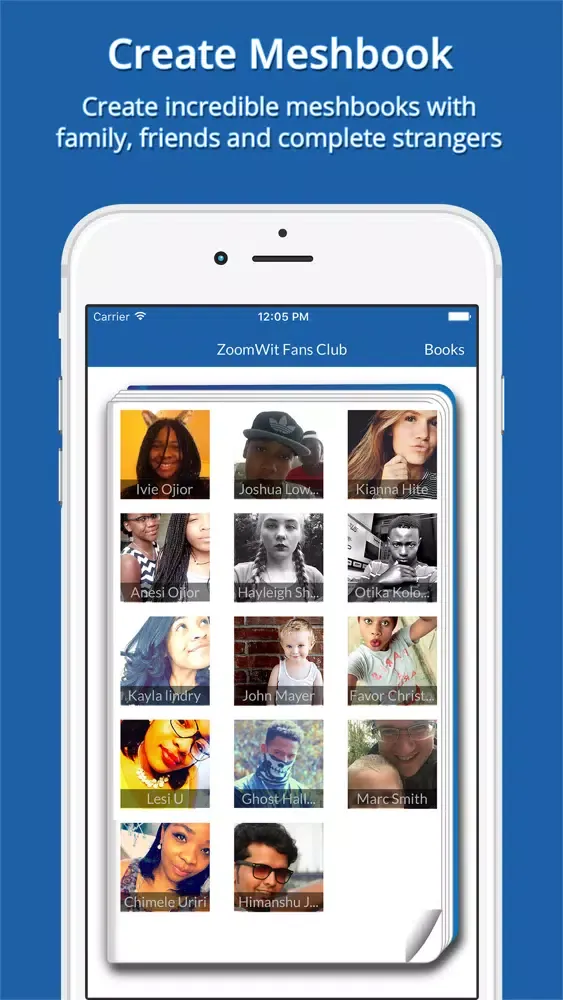 Screenshot di ZoomWit - Create a Mesh from Video, Photo & Music