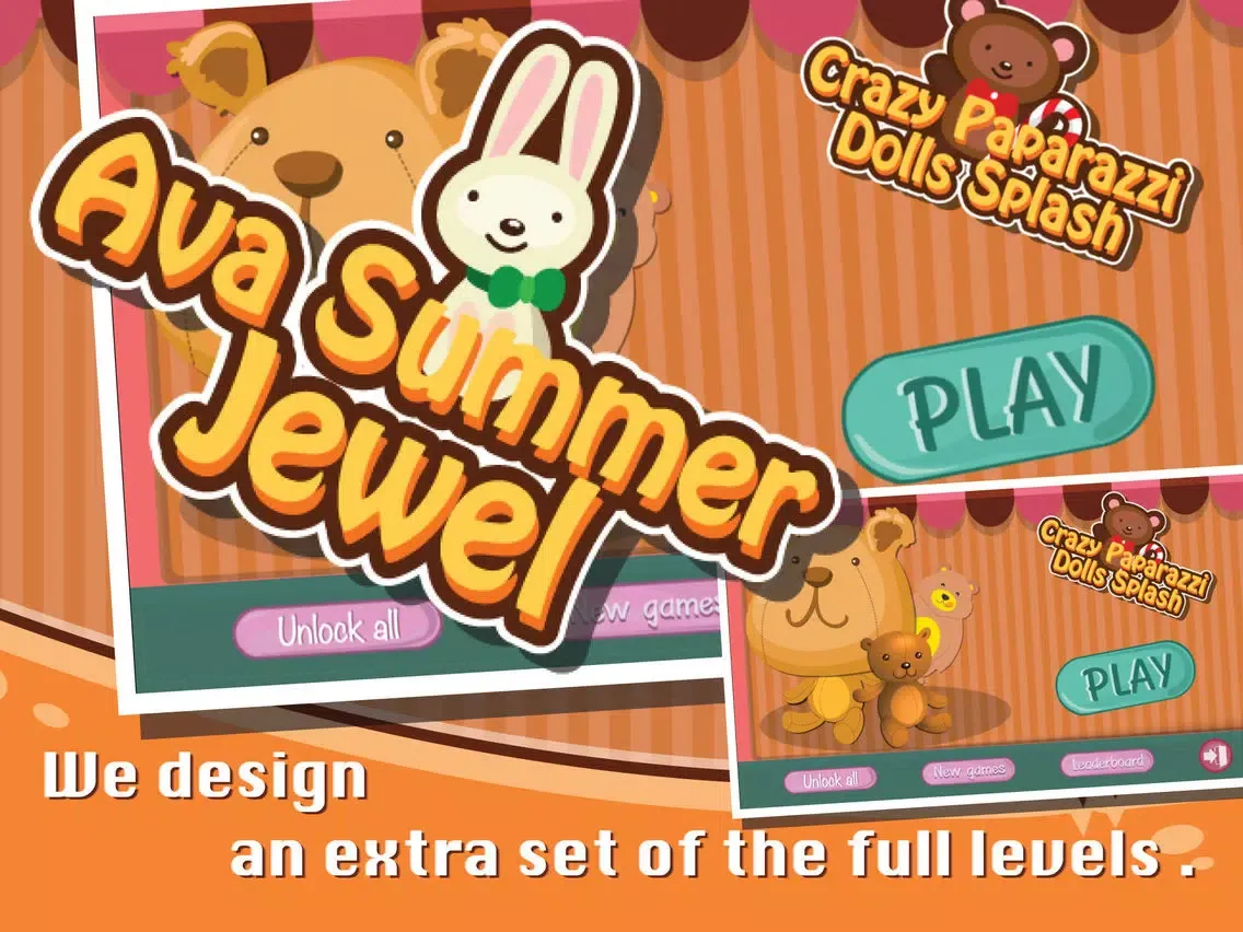 ภาพหน้าจอของ Ava Summer Jewel : Diamond Grow Journey Star Boutique iPad 