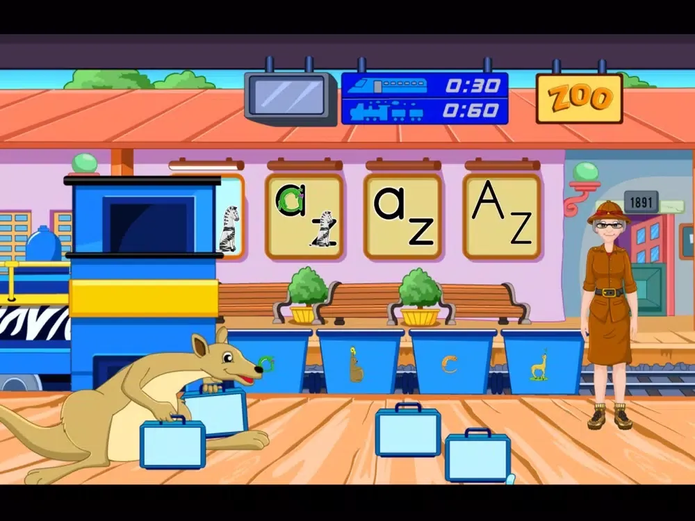 3. The Zoo Train Mix-Up iPad  Screenshots